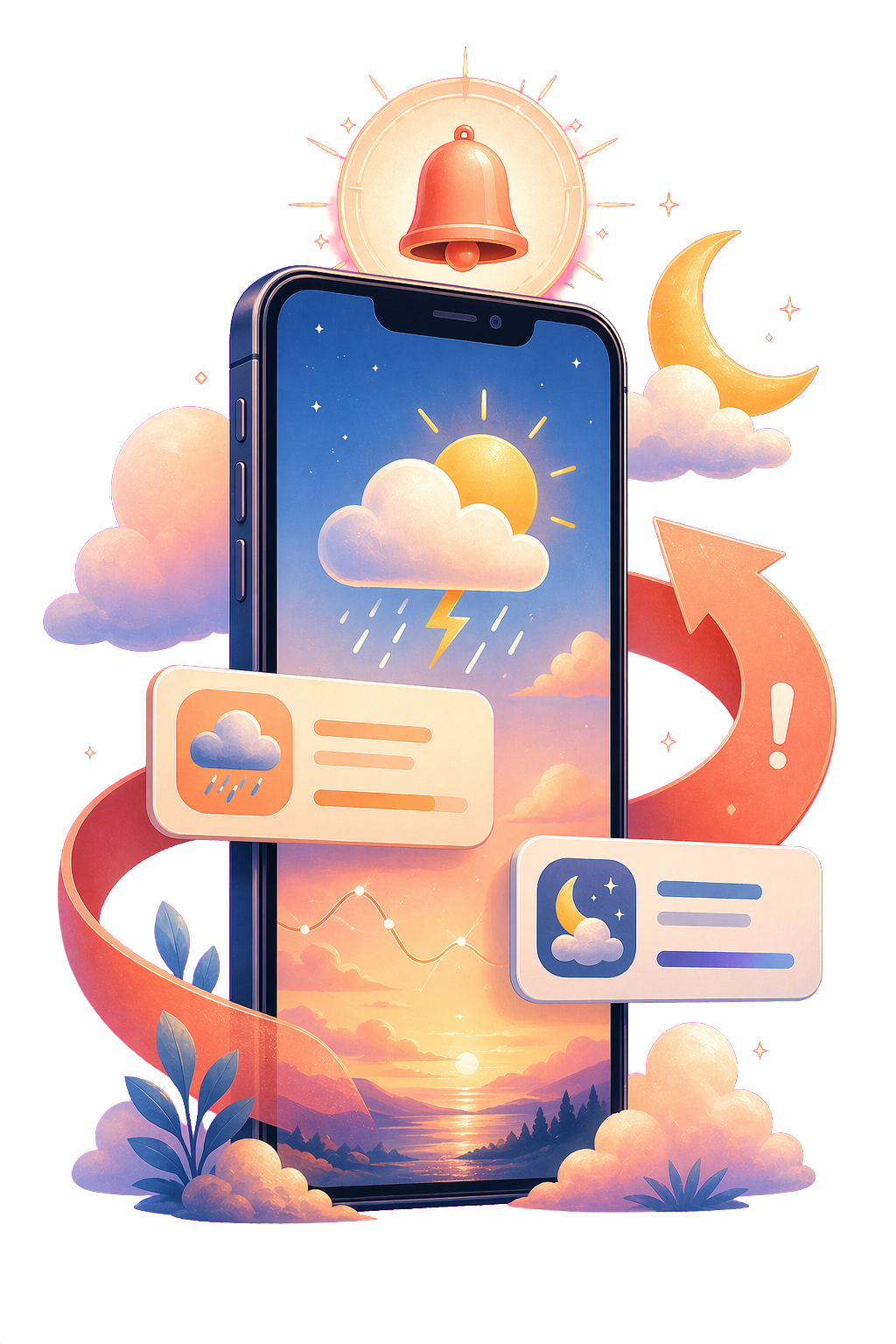 WeatherDiff alert illustration